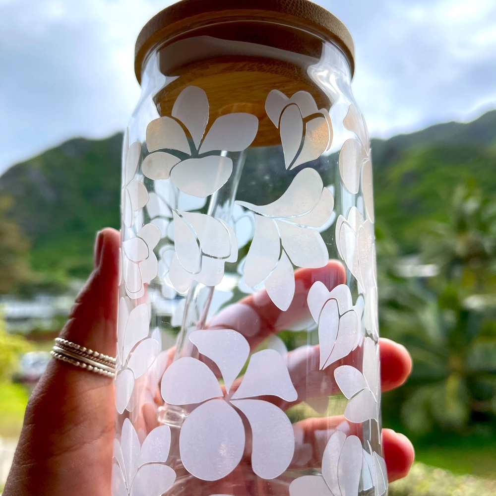 Plumeria Changing color coffee cups